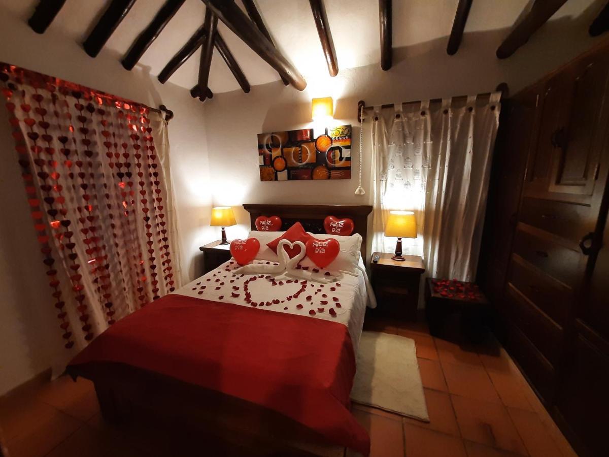 Aparta Hotel El Refugio De Maria Вілья-де-Лейва Екстер'єр фото