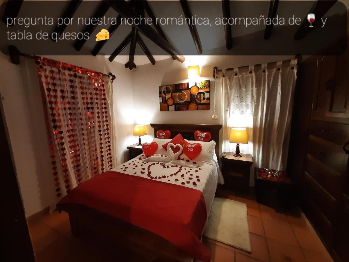 Aparta Hotel El Refugio De Maria Вілья-де-Лейва Екстер'єр фото