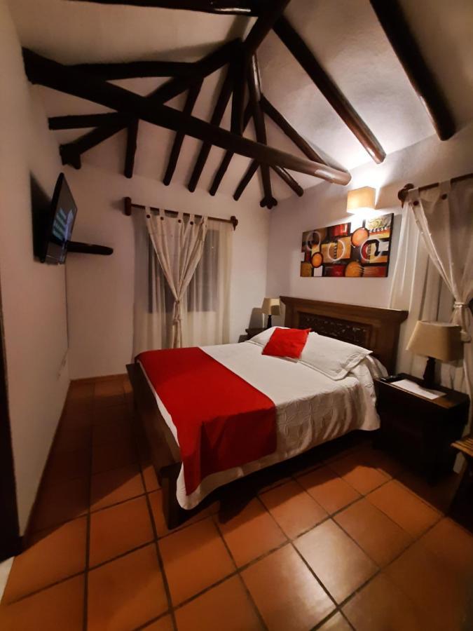 Aparta Hotel El Refugio De Maria Вілья-де-Лейва Екстер'єр фото
