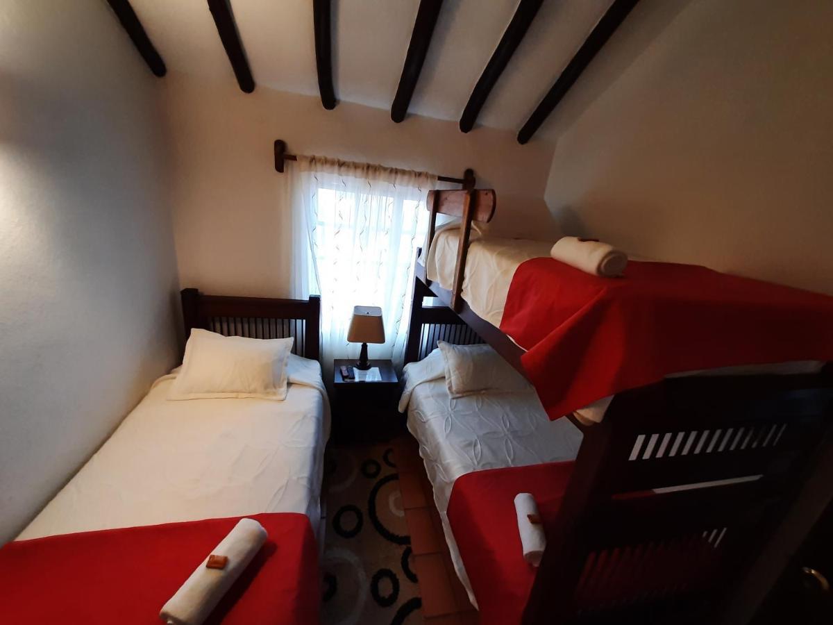Aparta Hotel El Refugio De Maria Вілья-де-Лейва Екстер'єр фото