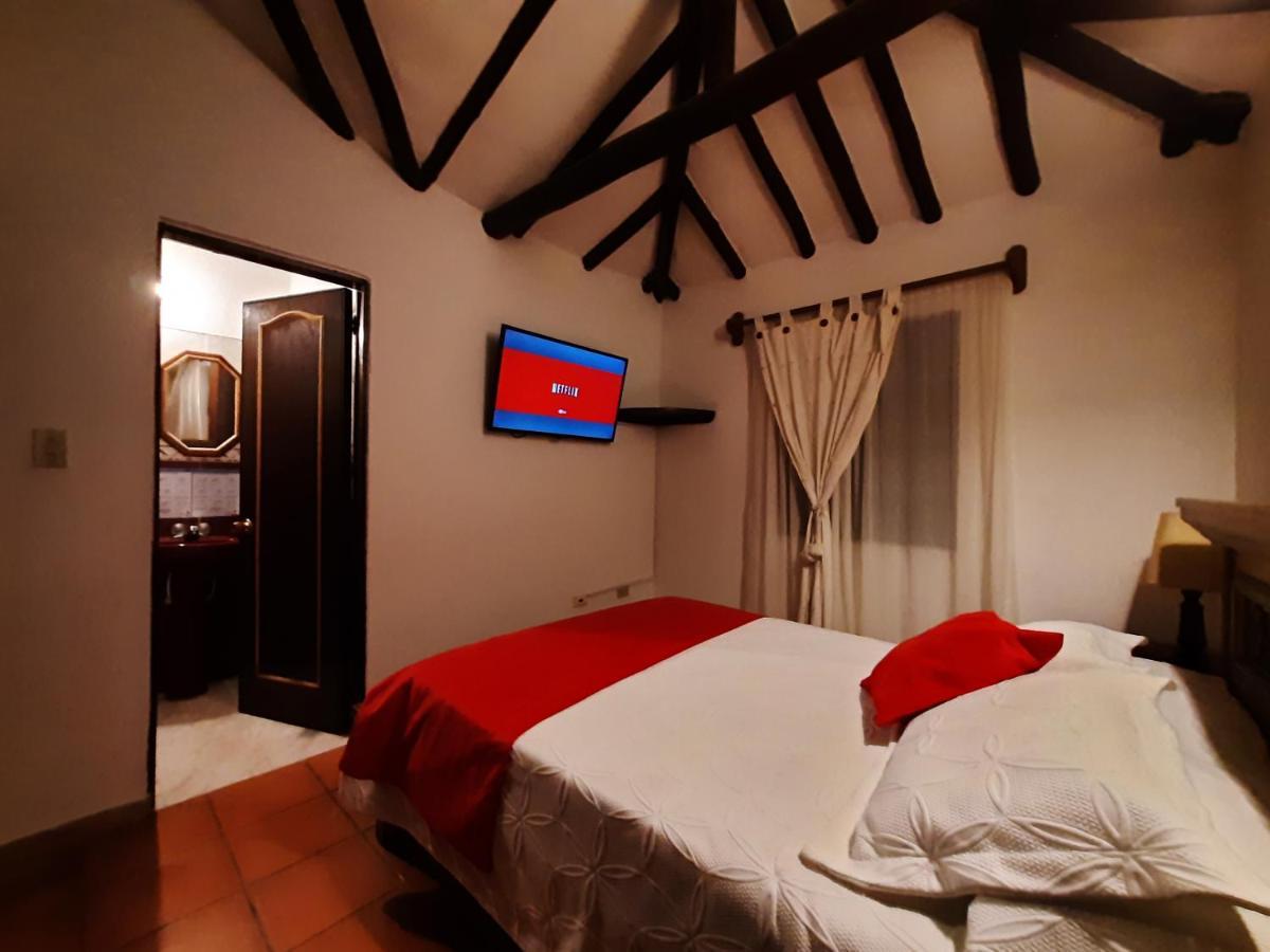 Aparta Hotel El Refugio De Maria Вілья-де-Лейва Екстер'єр фото