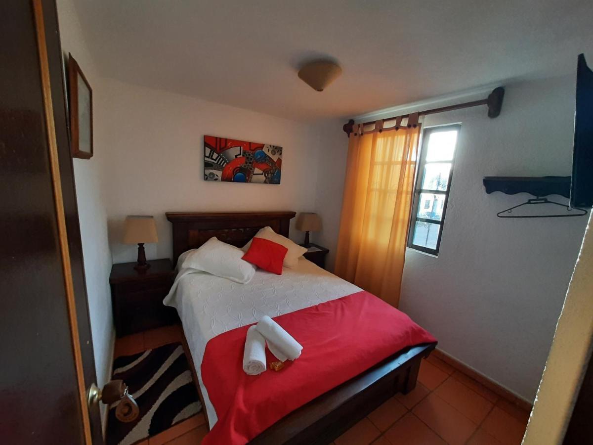 Aparta Hotel El Refugio De Maria Вілья-де-Лейва Екстер'єр фото