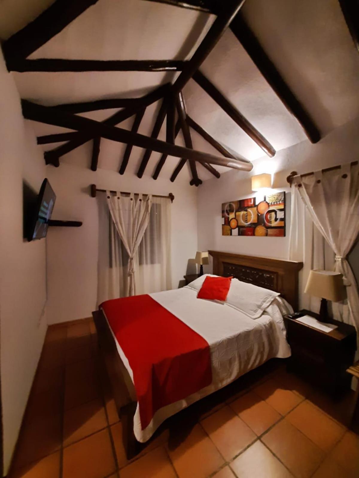 Aparta Hotel El Refugio De Maria Вілья-де-Лейва Екстер'єр фото