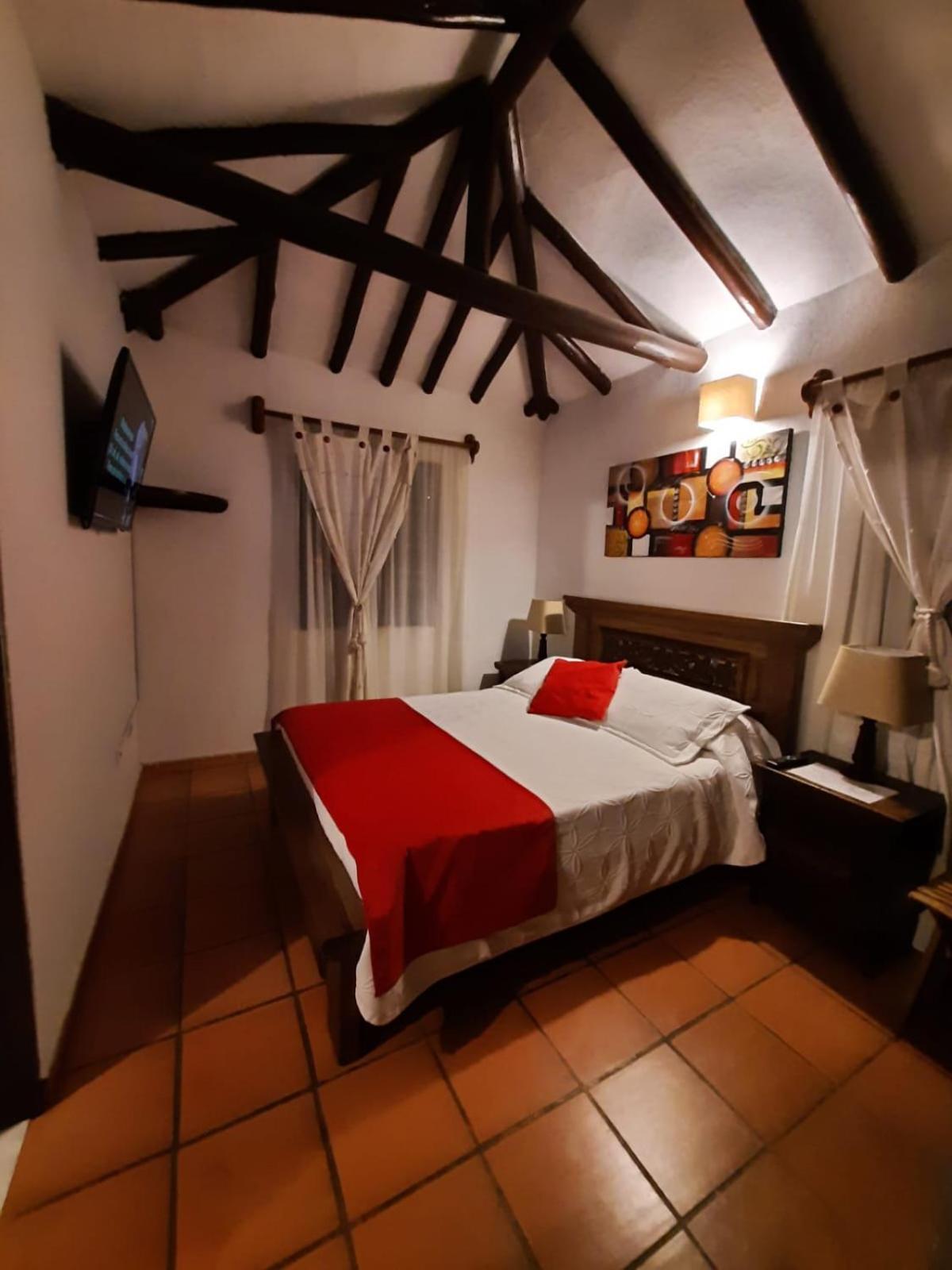Aparta Hotel El Refugio De Maria Вілья-де-Лейва Екстер'єр фото